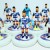Subbuteo Andrew Table Soccer AFC Fiorentina away 2023-24 Conference League kit on WSB Professional bases